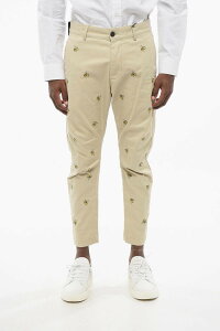 �f�B�[�X�N�G�A�[�h DSQUARED2 �Y�{�� �p���c �����Y �x�[�W�� Trousers S71KB0607 S41794 806 �֐� �������� dk