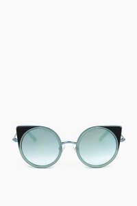 �����_�E�t�@���[ LINDA FARROW �T���O���X �T���O���X�E���K�l ���f�B�[�X �u���[ Sunglasses MW174 GREEN �֐� �������� dk