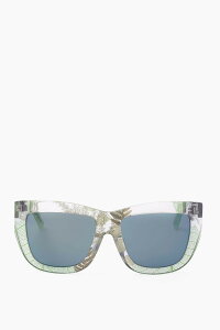 �����_�E�t�@���[ LINDA FARROW �T���O���X �T���O���X�E���K�l ���f�B�[�X �}���`�J���[ Sunglasses PL140 CLEAR �֐� �������� dk