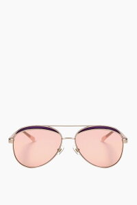 �����_�E�t�@���[ LINDA FARROW �T���O���X �T���O���X�E���K�l ���f�B�[�X �s���N Sunglasses N21S6 YELLOW GOLD/LIGHT GOLD-2 �֐� �������� dk