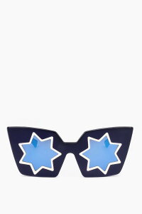 �����_�E�t�@���[ LINDA FARROW �T���O���X �T���O���X�E���K�l ���f�B�[�X �u���[ Sunglasses ML10 BLUE-2 �֐� �������� dk