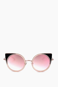 �����_�E�t�@���[ LINDA FARROW �T���O���X �T���O���X�E���K�l ���f�B�[�X �s���N Sunglasses MW174 ORANGE �֐� �������� dk