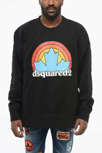 �f�B�[�X�N�G�A�[�h DSQUARED2 �X�E�F�b�g�V���c �g���[�i�[ �����Y �u���b�N Sweatshirts S71GU0548 S25516 900 �֐� �������� dk