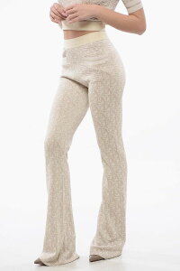 �p�[�� �G���W�F���X PALM ANGELS �Y�{�� �p���c ���f�B�[�X �x�[�W�� Trousers PWHG026R24KNI001 0361 �֐� �������� dk