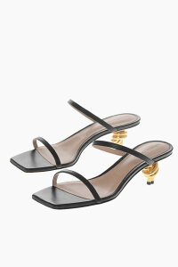 �{�b�e�K ���F�l�^ BOTTEGA VENETA �T���_�� ���f�B�[�X �u���b�N Sandals 780298V3VN0 1000 �֐� �������� dk