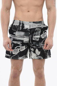 �I�t�z���C�g OFF WHITE ���� �X�C���E�F�A �����Y �u���b�N Swimwear OMFD009S24 FAB001 1001 �֐� �������� dk