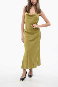 �I�[���Z�C���c ALLSAINTS �����s�[�X �h���X ���f�B�[�X �O���[�� Dresses HADLEY WD569Z SAP GREEN �֐� �������� 2026SS dk