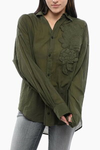 �f�B�[�X�N�G�A�[�h DSQUARED2 �V���c ���f�B�[�X �O���[�� Shirts S72DL0752 S78585 695 �֐� �������� dk