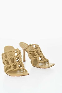 �{�b�e�K ���F�l�^ BOTTEGA VENETA �T���_�� ���f�B�[�X �x�[�W�� Sandals 716242V2O202624 �֐� �������� dk