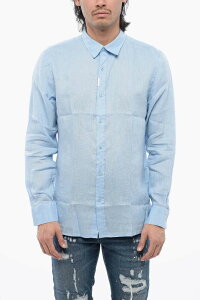 �W�������b�`�����h JOHN RICHMOND �V���c �����Y �u���[ Shirts UMP24106CABLU POWEDER �֐� �������� dk