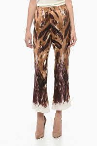 �}���j MARNI �Y�{�� �p���c ���f�B�[�X �u���E�� Trousers PAMA0212A0UTV912WBM20 �֐� �������� dk