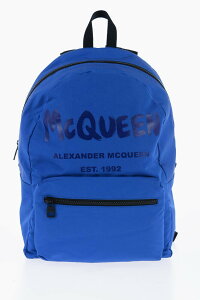 �A���L�T���_�[ �}�b�N�C�[�� ALEXANDER MCQUEEN �����b�N�T�b�N �o�b�N�p�b�N �����Y �u���[ Backpacks 6464571AAIU4275 �֐� �������� dk