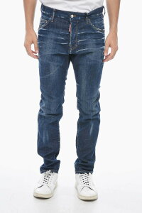 �f�B�[�X�N�G�A�[�h DSQUARED2 ���M�����[�t�B�b�g�W�[���Y �f�j�� �����Y �u���[ Regular fit jeans S74LB1315 S30342 470 �֐� �������� 2026AW dk