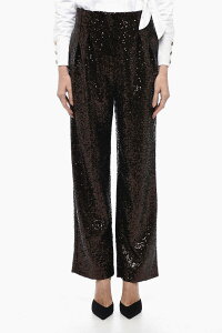 �C�� �U ���[�h �t�H�[ ���u IN THE MOOD FOR LOVE �Y�{�� �p���c ���f�B�[�X �u���E�� Trousers CLYDESEQUINPANTS 0021 �֐� �������� dk