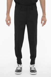 �j�[�� �o���b�g NEIL BARRETT �p���c �����Y �u���b�N Cargo trousers NBV3PA78SA V000 001 �֐� �������� 2026AW dk