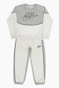 �i�C�L NIKE KIDS �Z�b�g�A�b�v �I�[���C������ �{�[�C�Y �z���C�g Jumpsuits 86L198-042 �֐� �������� dk