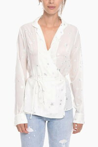 �A�~�� AMIRI �V���c ���f�B�[�X �z���C�g Shirts Y0W10299FC IVO �֐� �������� dk
