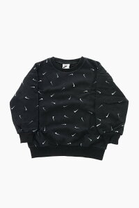 �i�C�L NIKE KIDS �N���[�l�b�N�X�E�F�b�g�V���c �g���[�i�[ �K�[���Y �u���b�N Crew neck sweatshirts 36K599-023 �֐� �������� 2026SS dk