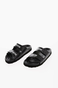 �p�[�� �G���W�F���X PALM ANGELS �T���_�� ���f�B�[�X �u���b�N Sandals PWIA023C99LEA0011001 �֐� �������� dk