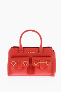 ���X�L�[�m MOSCHINO �g�[�g�o�b�O ���f�B�[�X ���b�h Tote bags JC4073PP1FLC0500 �֐� �������� dk