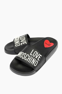 ���X�L�[�m MOSCHINO �t���b�g�V���[�Y �t���b�g�V���[�Y ���f�B�[�X �u���b�N Flat Shoes JA28052G1EI14000 �֐� �������� dk