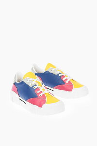���X�L�[�m MOSCHINO �X�j�[�J�[ ���f�B�[�X �}���`�J���[ Sneakers JA15405G0CJA270A �֐� �������� dk