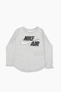 �i�C�L NIKE KIDS �����O�X���[�uT�V���c T�V���c �K�[���Y �O���[ Long sleeve t-shirts 36J069-C87 �֐� �������� dk