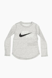 �i�C�L NIKE KIDS �����O�X���[�uT�V���c T�V���c �K�[���Y �O���[ Long sleeve t-shirts 36J072-C87 �֐� �������� dk
