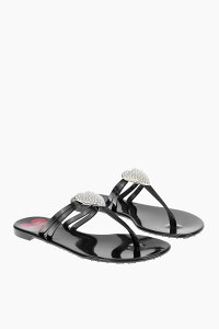 ���X�L�[�m MOSCHINO �T���_�� ���f�B�[�X �u���b�N Sandals JA28321G0EI34000 �֐� �������� dk
