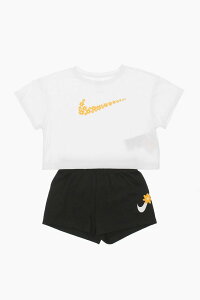 �i�C�L NIKE KIDS �Z�b�g�A�b�v �I�[���C������ �K�[���Y �u���b�N Jumpsuits 36J099-023 �֐� �������� 2026SS dk