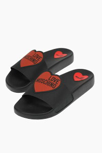���X�L�[�m MOSCHINO �T���_�� ���f�B�[�X �u���b�N Sandals JA28042G1CI13000 �֐� �������� dk