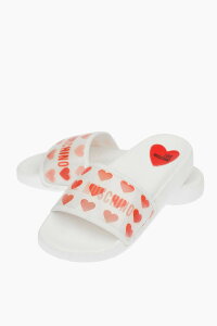 ���X�L�[�m MOSCHINO �T���_�� ���f�B�[�X �z���C�g Sandals JA28022G1CI1110A �֐� �������� dk