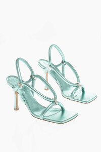 �{�b�e�K ���F�l�^ BOTTEGA VENETA �T���_�� ���f�B�[�X �u���[ Sandals 729745V2O30 3027 �֐� �������� dk
