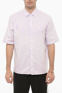 �j�[�� �o���b�g NEIL BARRETT �V���c �����Y �p�[�v�� Shirts NBV6CM172A V004S 533 �֐� �������� dk
