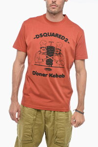 �f�B�[�X�N�G�A�[�h DSQUARED2 T�V���c �����Y �I�����W T-shirts S71GD1203 S22427 206 �֐� �������� dk