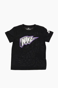 �i�C�L NIKE KIDS �����O�X���[�uT�V���c T�V���c �{�[�C�Y �u���b�N Long sleeve t-shirts 86I020-023 �֐� �������� dk
