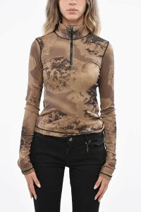 �f�B�[�[�� DIESEL T�V���c �g�b�v�X ���f�B�[�X �u���E�� T-shirts and tops A10445 0CKAD 78VA �֐� �������� dk