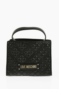 ���X�L�[�m MOSCHINO �g�[�g�o�b�O ���f�B�[�X �u���b�N Tote bags JC4065PP1HLA0000 �֐� �������� dk