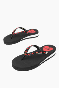 ���X�L�[�m MOSCHINO �t���b�g�V���[�Y �t���b�g�V���[�Y ���f�B�[�X �u���b�N Flat Shoes JA28093G1EI30000 �֐� �������� dk