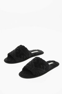 �U ���E THE ROW �T���_�� ���f�B�[�X �u���b�N Sandals F1520Y160A/BNV �֐� �������� dk