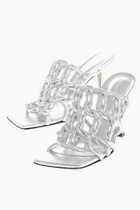 �{�b�e�K ���F�l�^ BOTTEGA VENETA �T���_�� ���f�B�[�X �V���o�[ Sandals 716242V29N0 1414 �֐� �������� dk