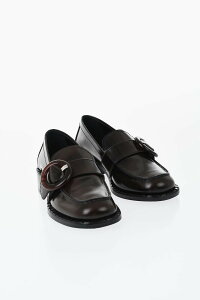 �v���_ PRADA ���[�t�@�[ ���f�B�[�X �u���E�� Loafers 1D979N P39 F0038 �֐� �������� dk