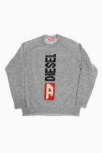 �f�B�[�[�� DIESEL �N���[�l�b�N�W�����p�[ �j�b�g�E�F�A �{�[�C�Y �O���[ Crew neck jumpers J02072 0EKAS K963 �֐� �������� dk