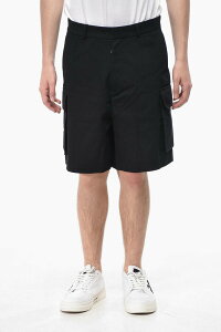 �I�t�z���C�g OFF WHITE �V���[�c �����Y �u���b�N Shorts OMCB052F21FAB0011000 �֐� �������� dk