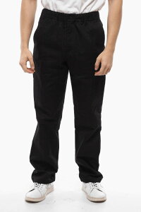 �I�t�z���C�g OFF WHITE �Y�{�� �p���c �����Y �u���b�N Trousers OMCG030F21FAB001 1010 �֐� �������� dk