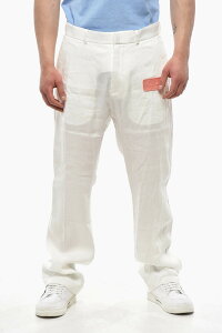 �I�t�z���C�g OFF WHITE �Y�{�� �p���c �����Y �z���C�g Trousers OMCG033G23FAB0010400 �֐� �������� dk