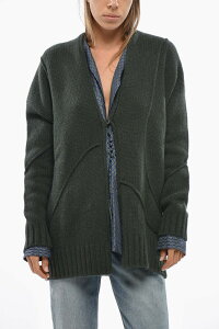 �u���[�m�}�l�b�e�B BRUNO MANETTI �Z�[�^�[ �j�b�g�E�F�A ���f�B�[�X �O���[�� Knitwear Q2B101234 �֐� �������� dk