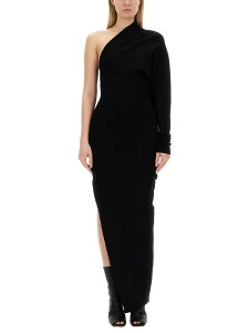 ���b�N �I�E�G���X RICK OWENS �����s�[�X �h���X ���f�B�[�X �u���b�N Dresses 311065 �֐� �������� 2024SS el