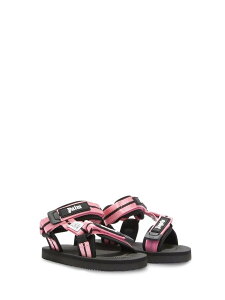 �p�[���E�G���W�F���X PALM ANGELS �T���_�� �K�[���Y �s���N Sandals 315740 �֐� �������� 2024SS el