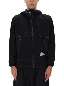 �A���h�����_�[ AND WANDER �W���P�b�g �����Y �u���b�N Jackets 371211 �֐� �������� 2025AW el